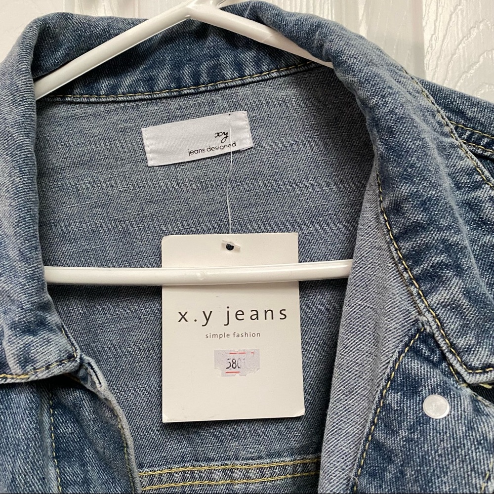 YesStyle Denim Jacket - Picture 3 of 5